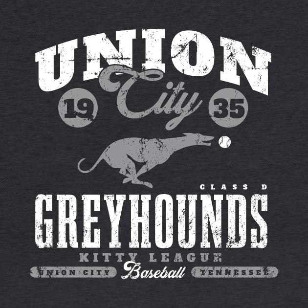 Union City Greyhounds Baseball by MindsparkCreative